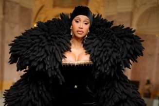 Cardi B Graces Schiaparelli Show in Custom Couture at Paris Fashion Week: See the Video