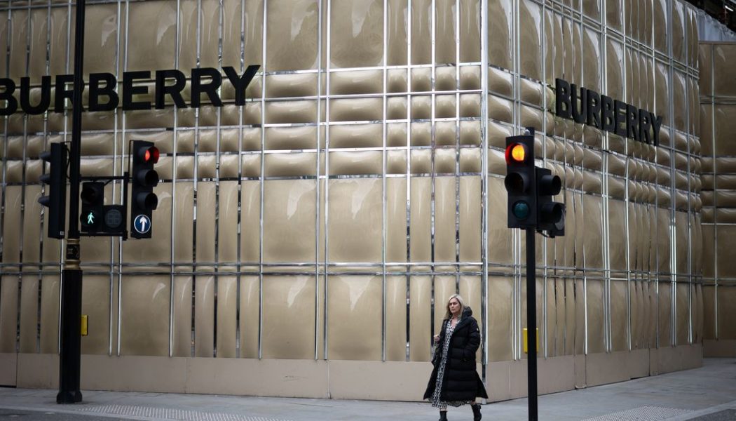 China drives Burberry first-quarter sales jump