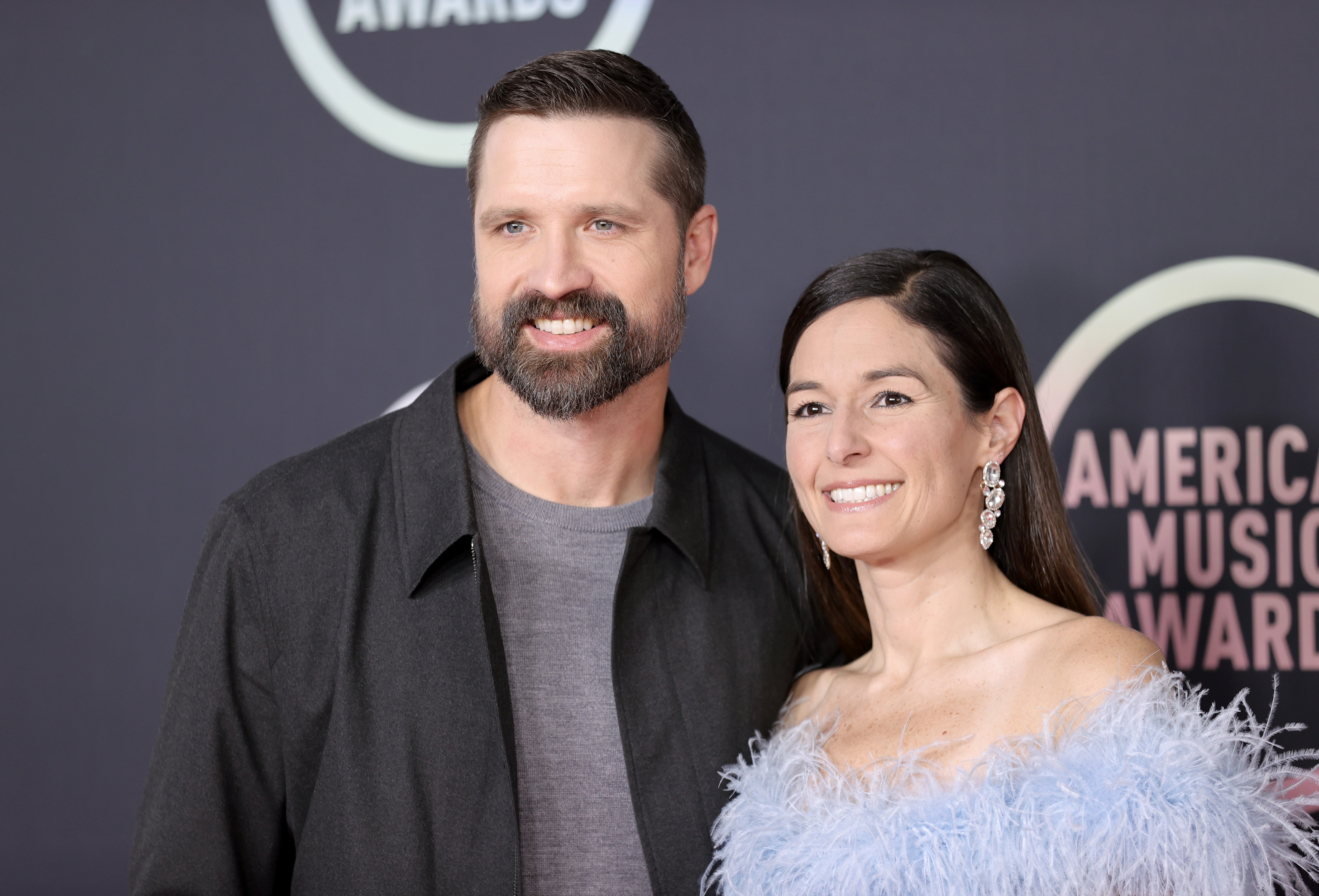 walker hayes with wife laney