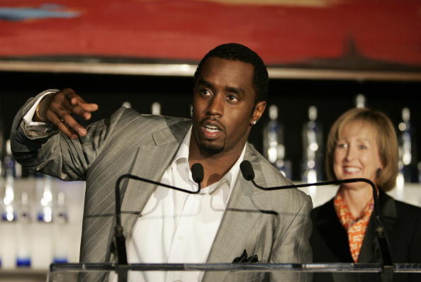 Sean "Diddy" Combs speaks at press confe