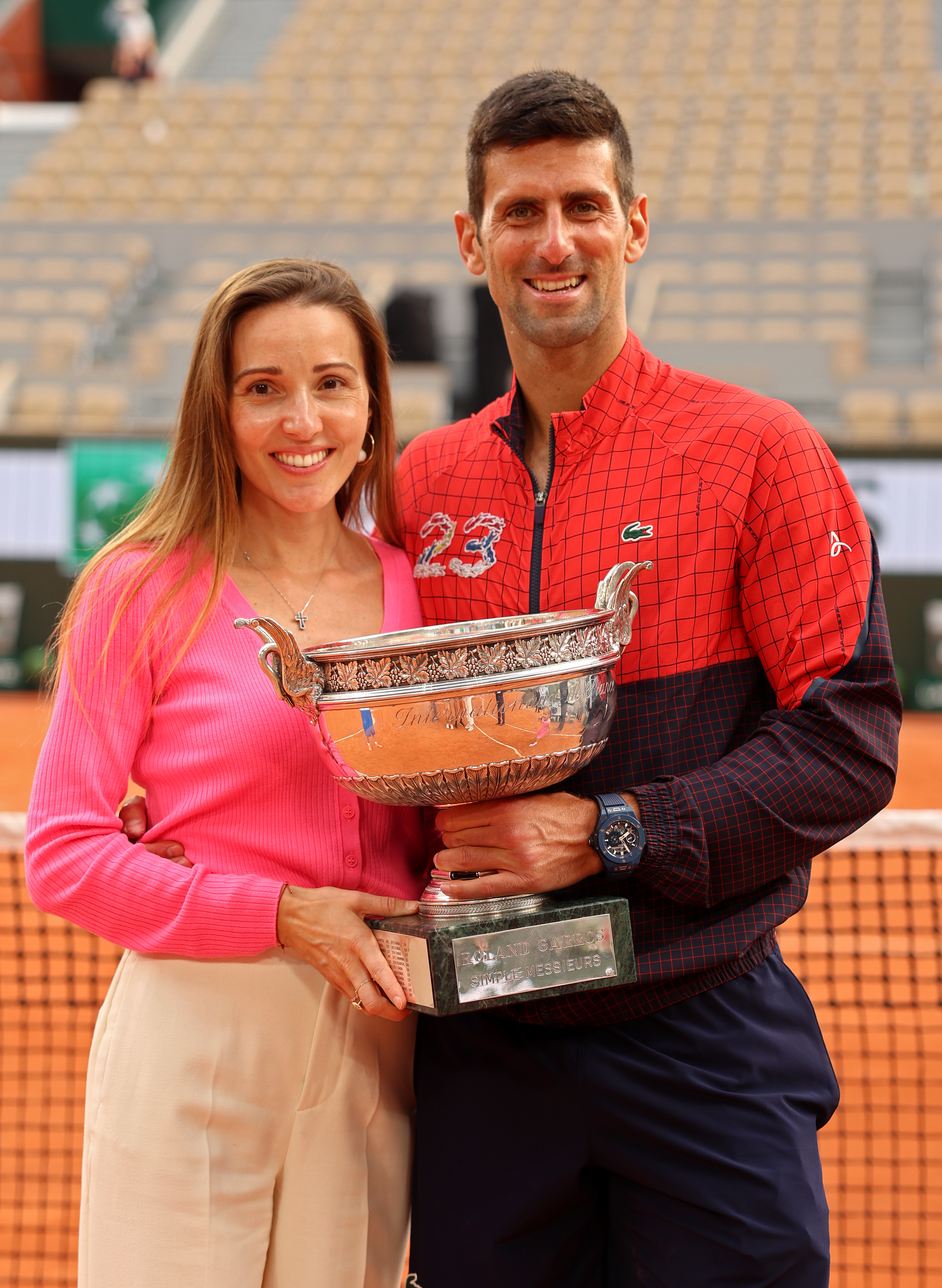 Djokovic won his 23rd Grand Slam at the French Open in June