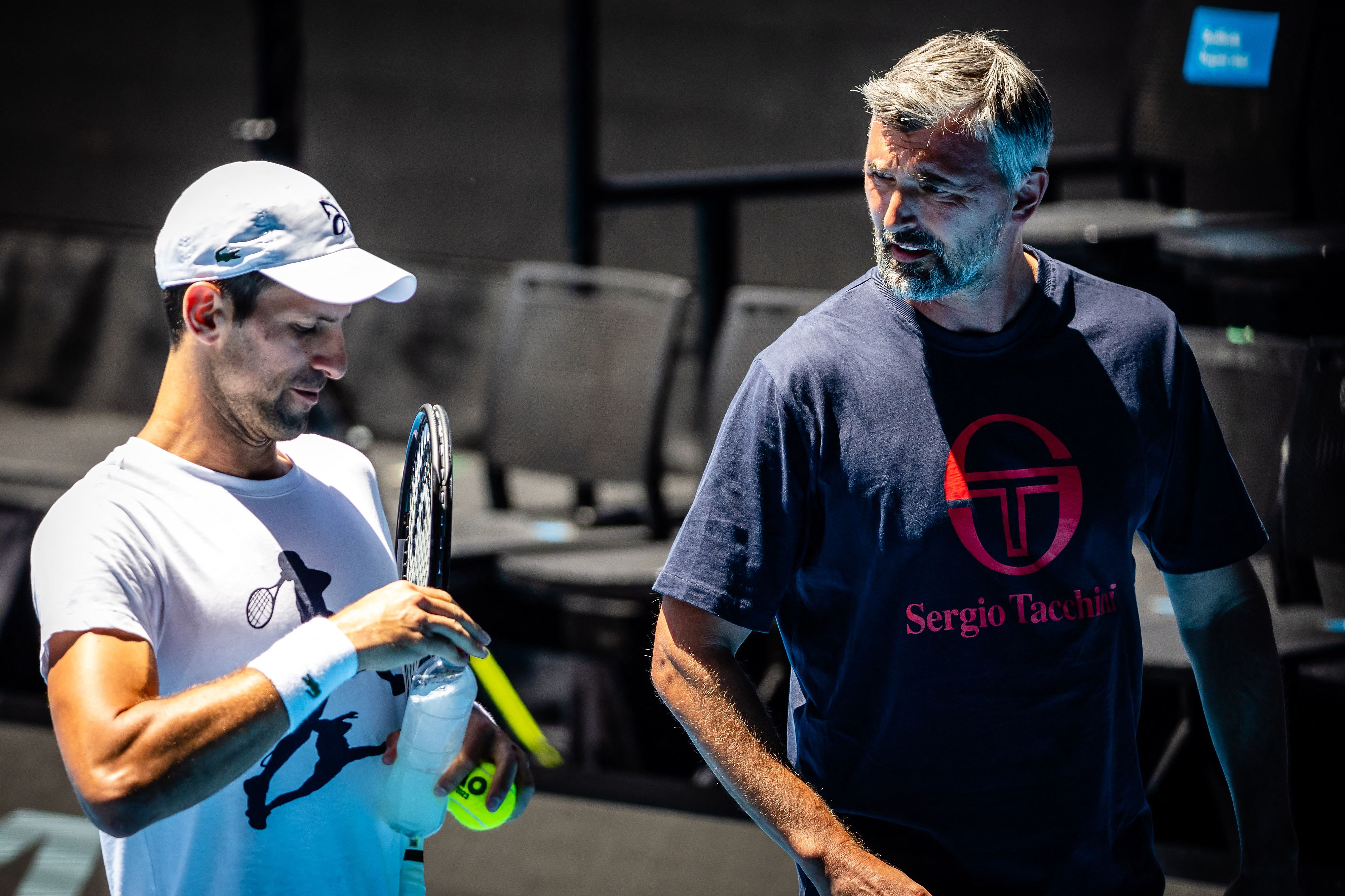 Goran Ivanisevic is the main man in the Djokovic coaching corner