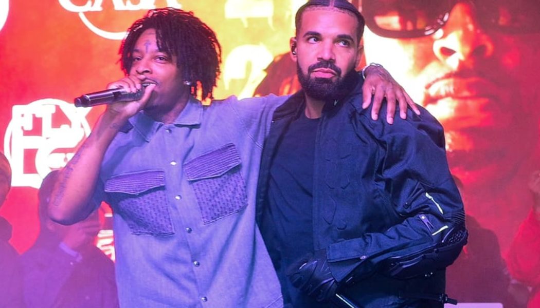 Drake and 21 Savage's 'It's All a Blur' Tour Setlist Has Been Revealed