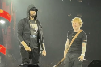 Ed Sheeran and Eminem perform "Lose Yourself" in Detroit