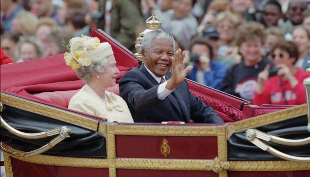 Flashback to 1996: A warm welcome as Nelson Mandela arrives for state visit