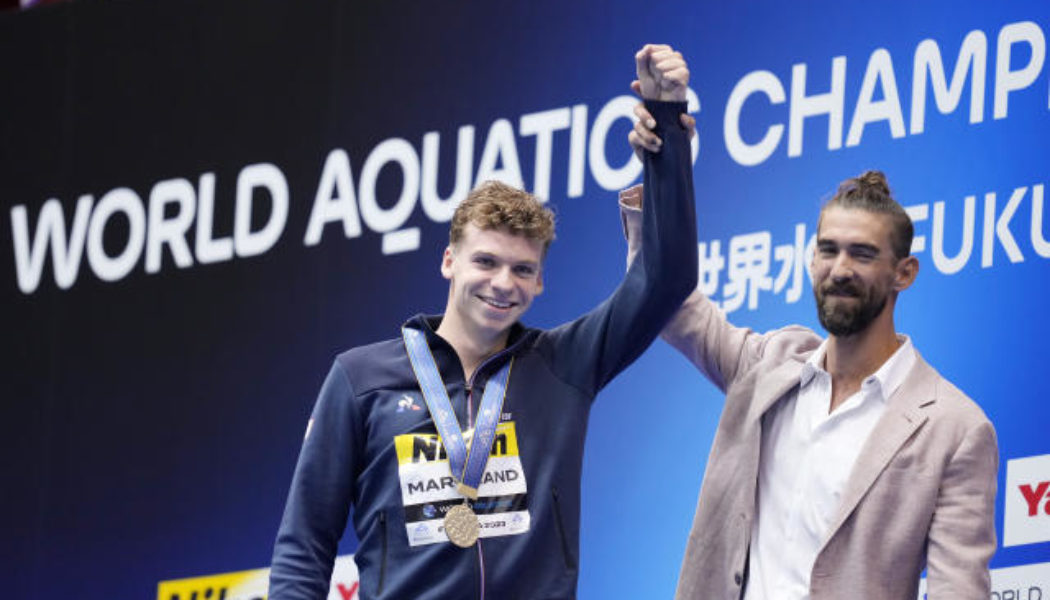 France’s Leon Marchand breaks Michael Phelps’ last individual world record in 400 IM