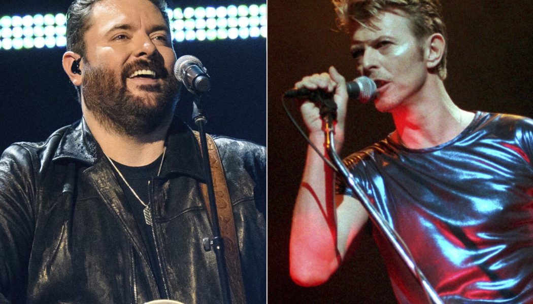 How David Bowie, long thought ambivalent to country music, became a writer on a Chris Young song