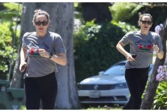 Jennifer Garner maintains healthy lifestyle as she steps out for spot of exercise