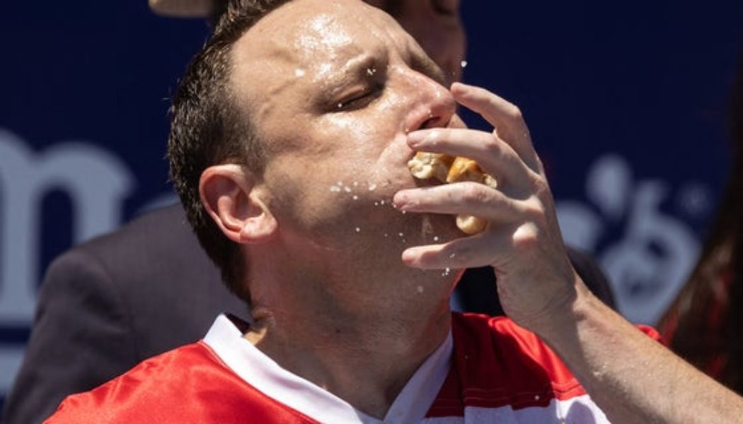 Joey Chestnut believes protester at last year's contest cost him 5 hot dogs, MLE president says