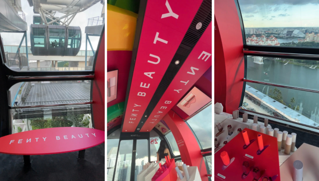 The Fenty Beauty experience at Singapore Flyer. (PHOTO: Reta Lee/Yahoo Life Singapore)