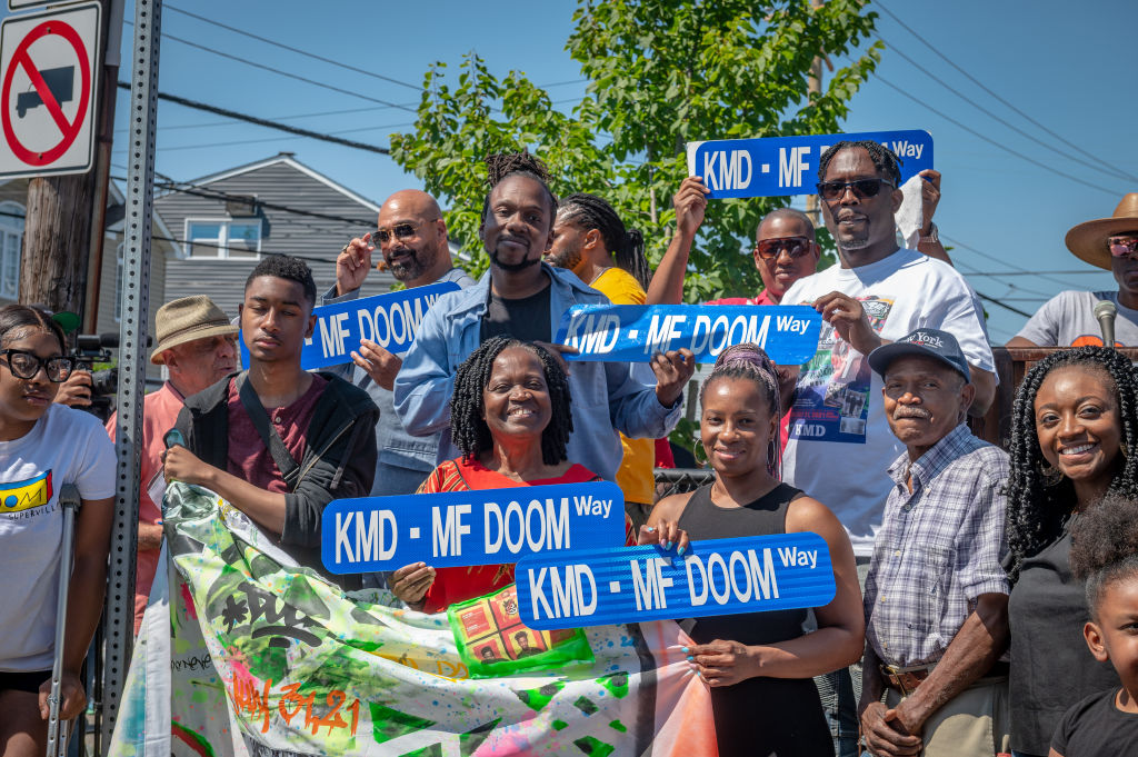 A Street Naming Dedication for MF Doom in Long Beach, New York