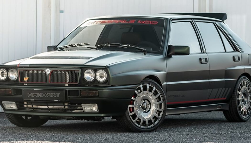 MANHART Has Restomodded the Iconic Lancia Delta HF Integrale