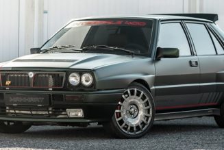 MANHART Has Restomodded the Iconic Lancia Delta HF Integrale