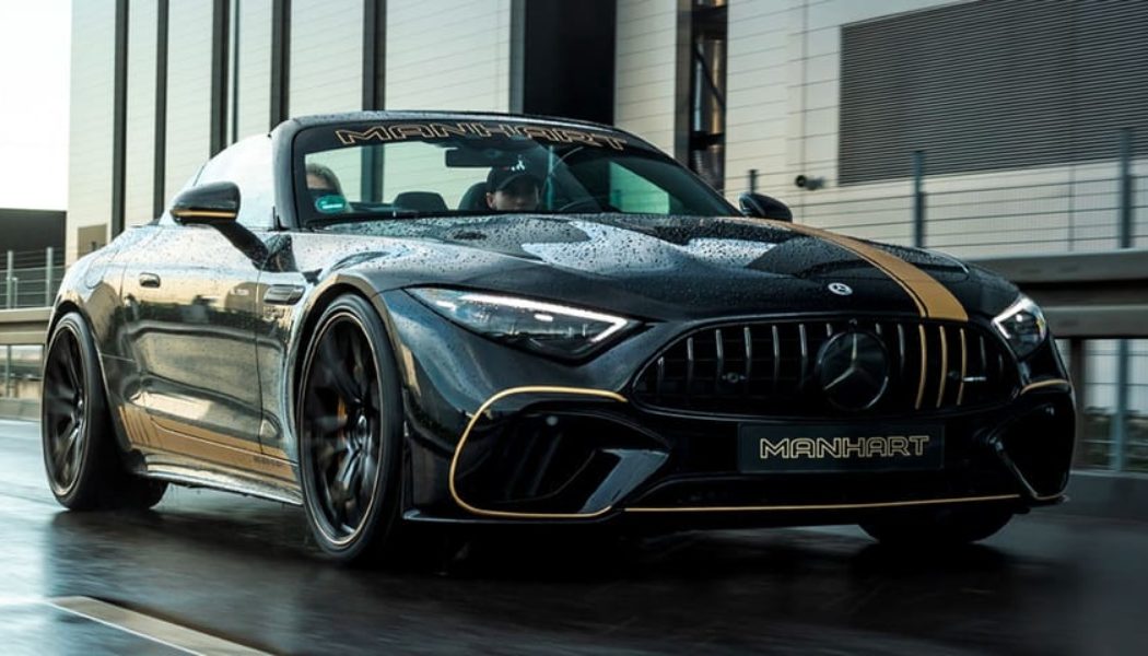 MANHART Introduces 707 HP Mercedes-AMG "SL 700 R"