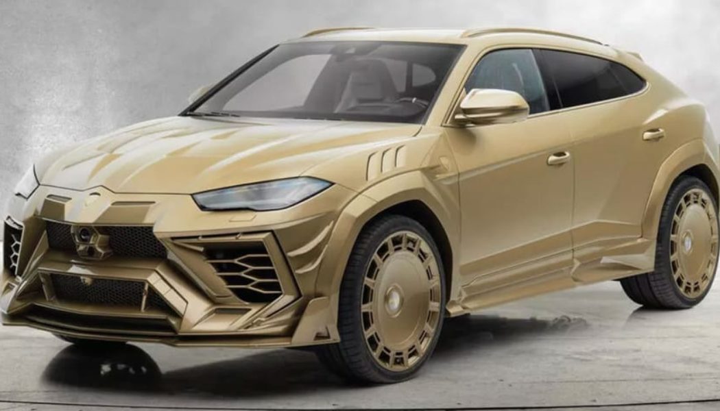 Mansory Outfits the Lamborghini Urus in Gold With 900 HP