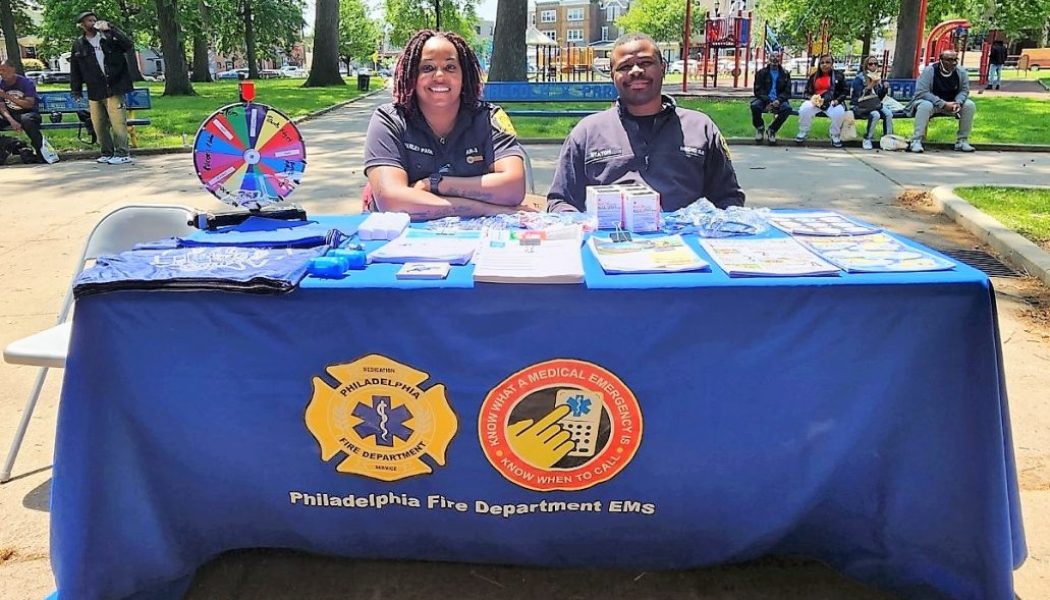 Medic outreach team provides health resources, community EMS trainings | Philadelphia Fire Department