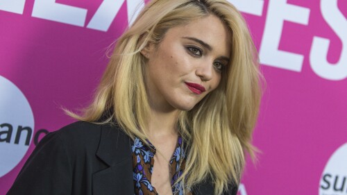 FILE - Sky Ferreira attends the premiere of "Mistress America" during the Sundance NEXT FEST at The Theatre at Ace Hotel, Aug. 7, 2015, in Los Angeles. On July 8 and 9, 2023, at the Vermont Hollywood in Los Angeles, the enigmatic popstar Ferreira emerged on stage like no time had passed. (Photo by Paul A. Hebert/Invision/AP, File)