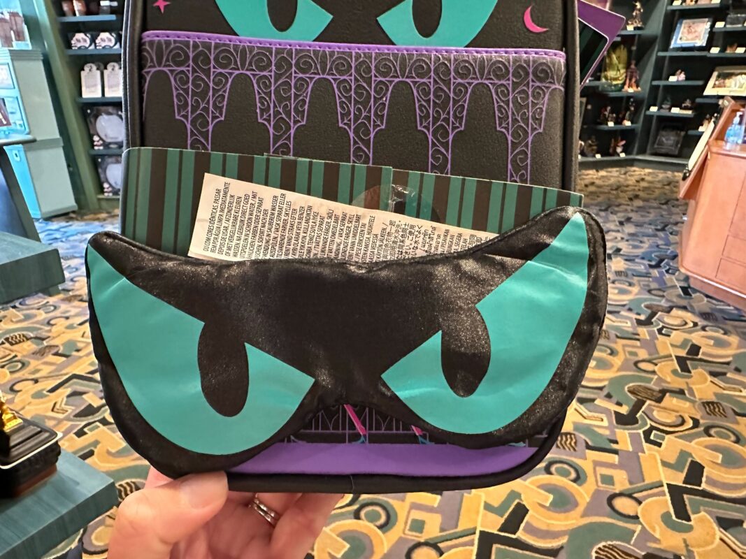 Haunted Mansion Travel Tech Accessory with Eye Mask at Disney California Adventure