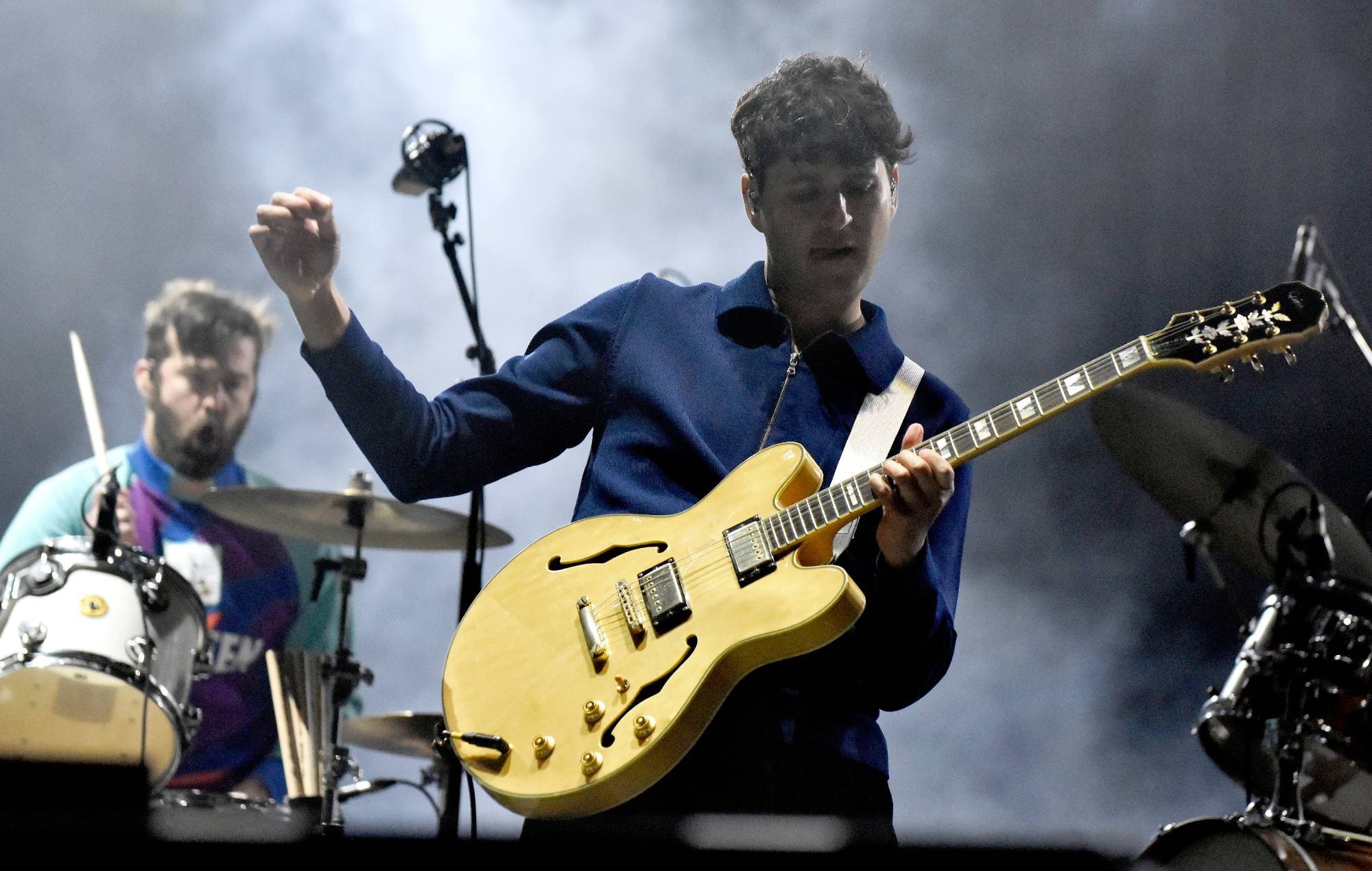 Vampire Weekend performs during the Okeechobee Music Festival at Sunshine Grove on March 07, 2020 in Okeechobee, Florida. Credit: Tim Mosenfelder / GETTY