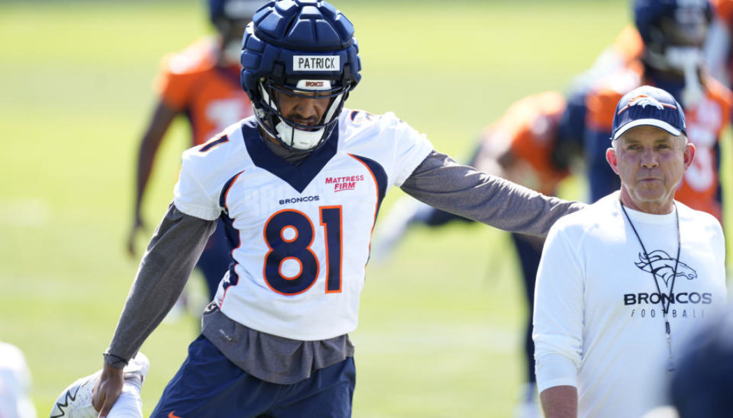 NFL training camp tracker: WR Tim Patrick carted off at practice, Broncos fear Achilles injury