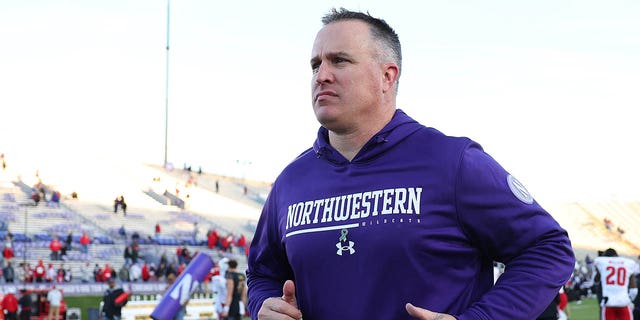 Pat Fitzgerald running off field