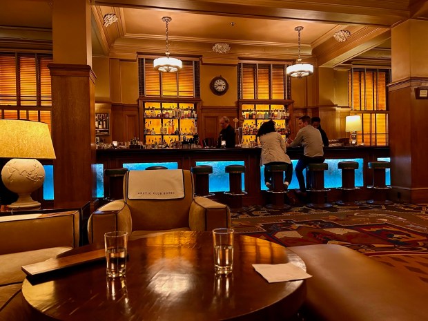 History runs deep at the Arctic Club Hotel in Seattle, where decor in the lobby and at the hotel's Polar Bar give a nod to the late 19th-century Klondike gold rush and the argonauts who gathered afterward. (Jackie Burrell/Bay Area News Group)