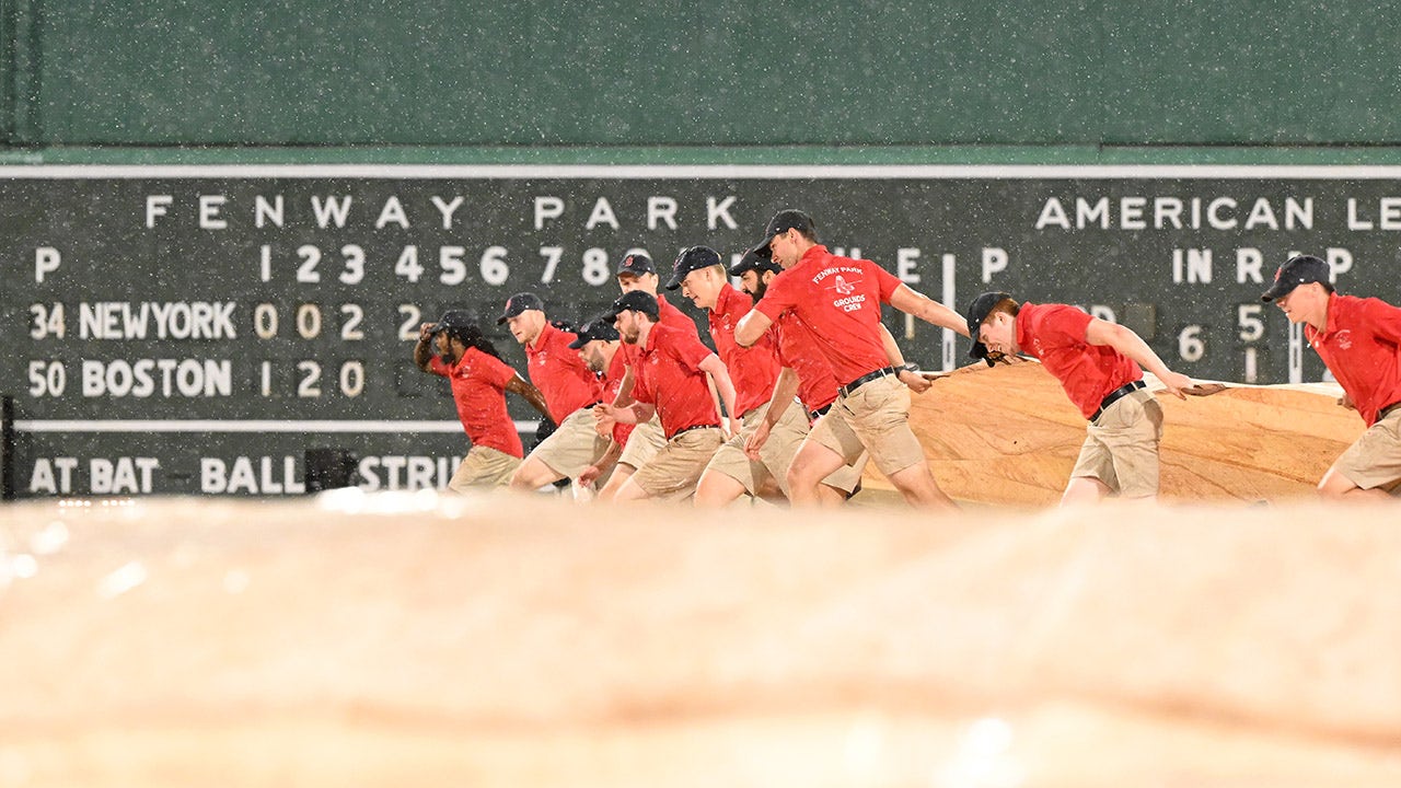 Fenway park grounds crew