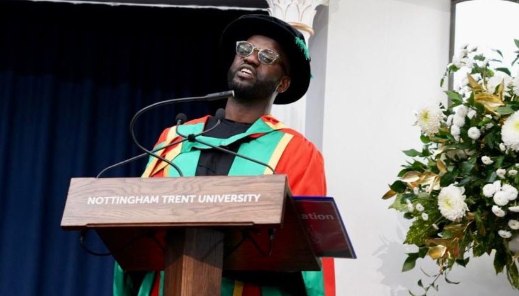 Seckou Keita awarded honorary degree by Nottingham Trent University