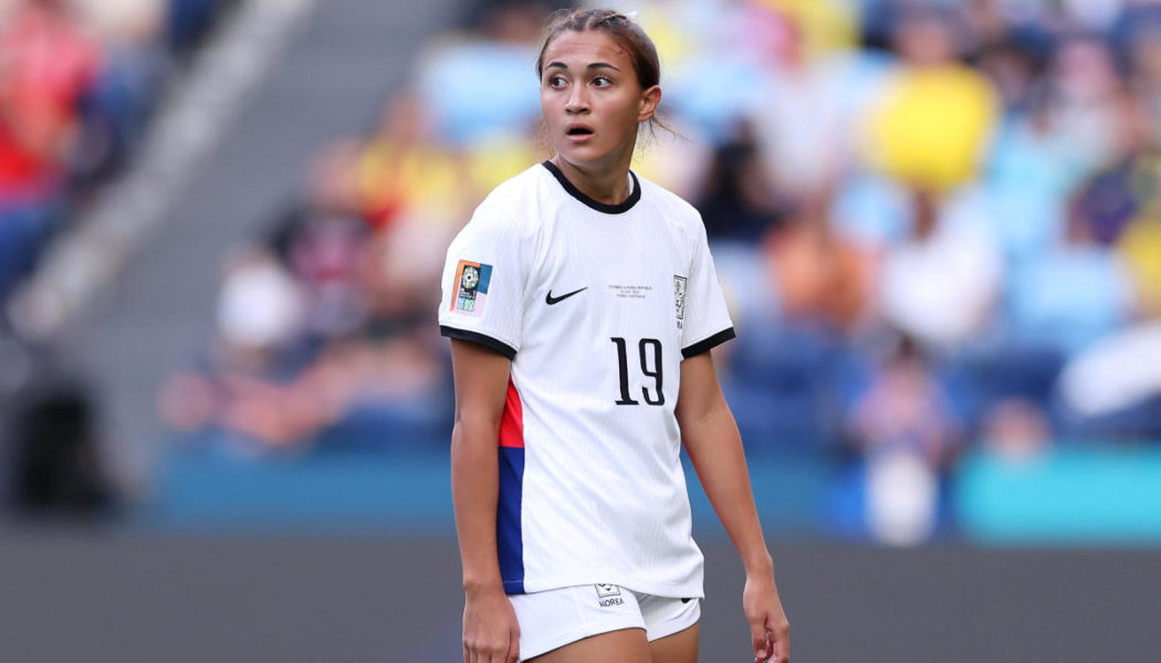 South Korea’s Casey Phair becomes youngest player in women's World Cup history at 16 years old