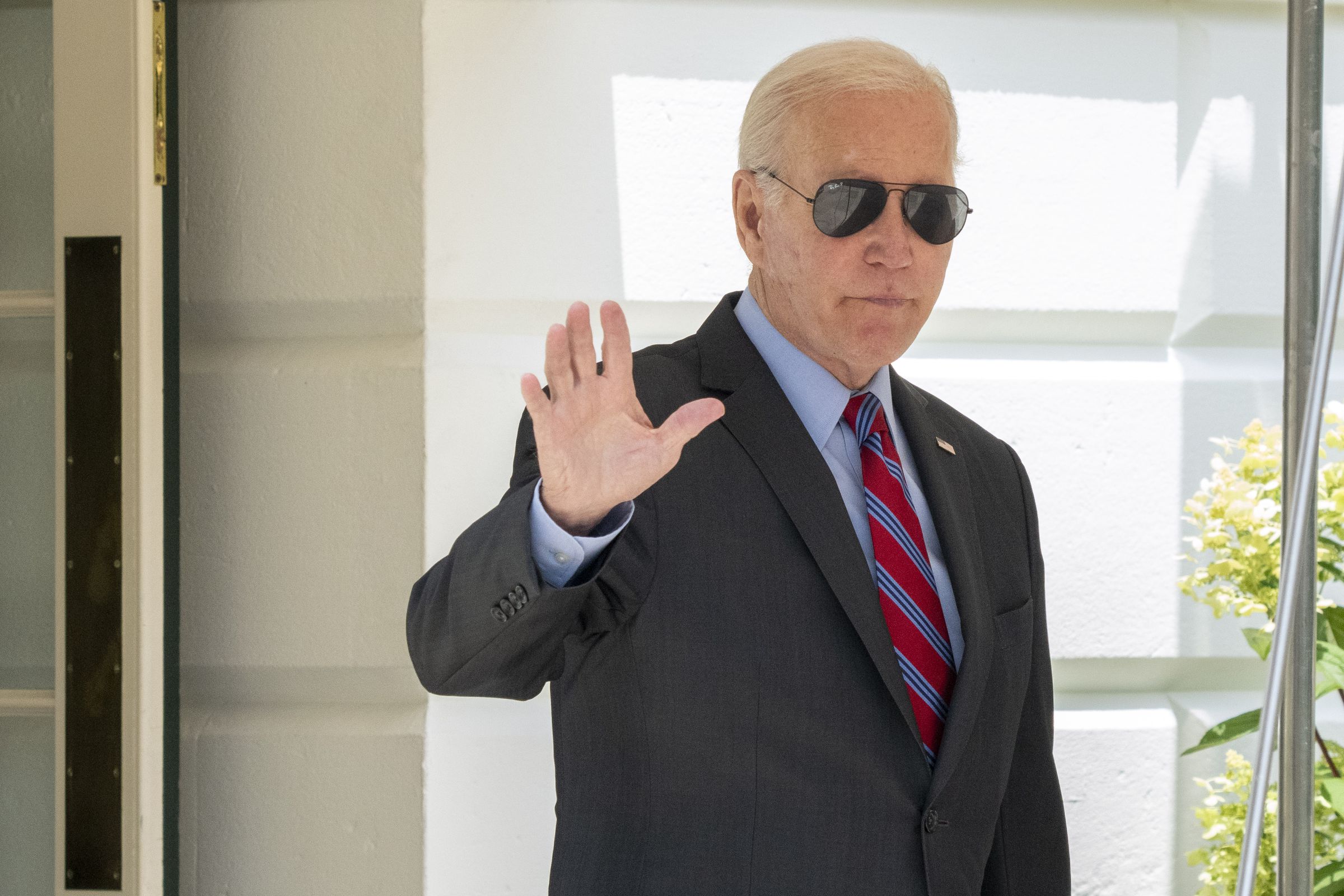 President Biden Departs White House For Camp David