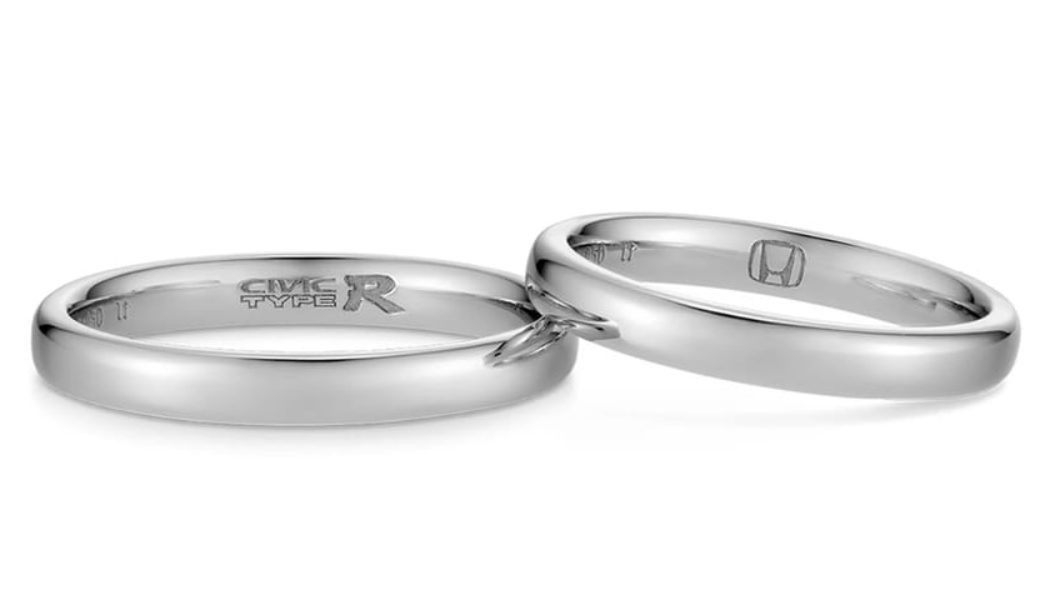 These Honda Wedding Rings Are for Real Car Couples