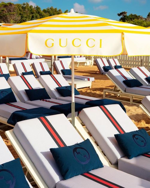 gucci beach