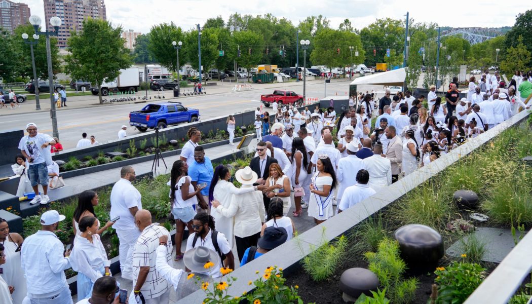 'This is for the world.' Cincinnati's Black Music Walk of Fame opens with dancing, cheers