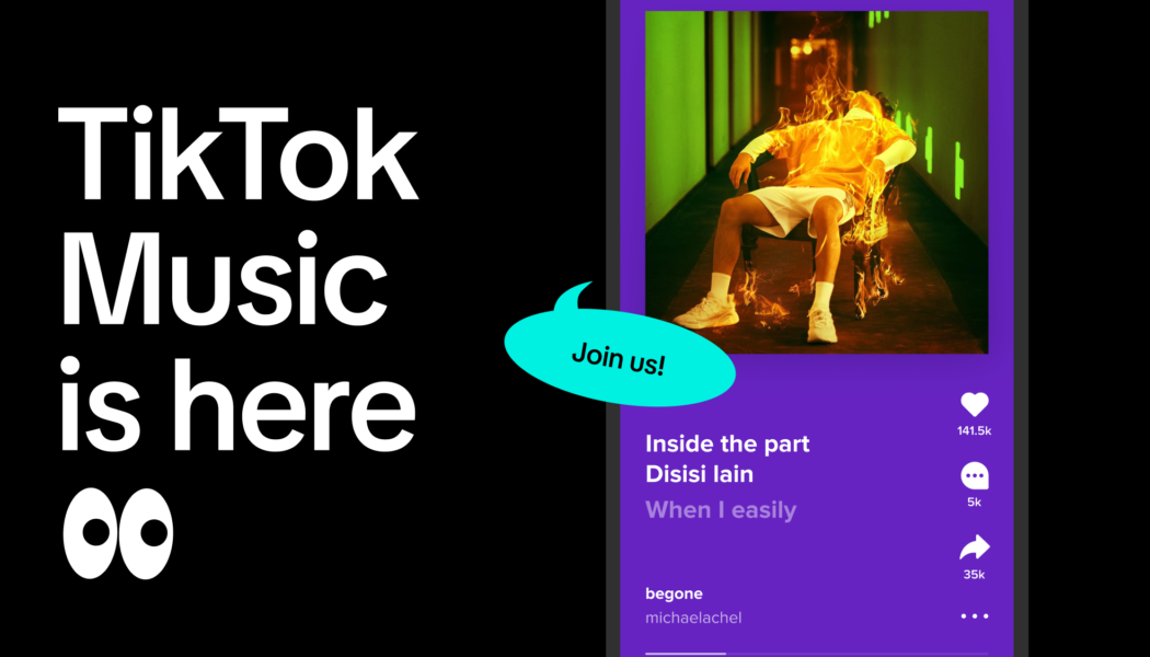 TikTok launches a music streaming service in Brazil and Indonesia called 'TikTok Music'