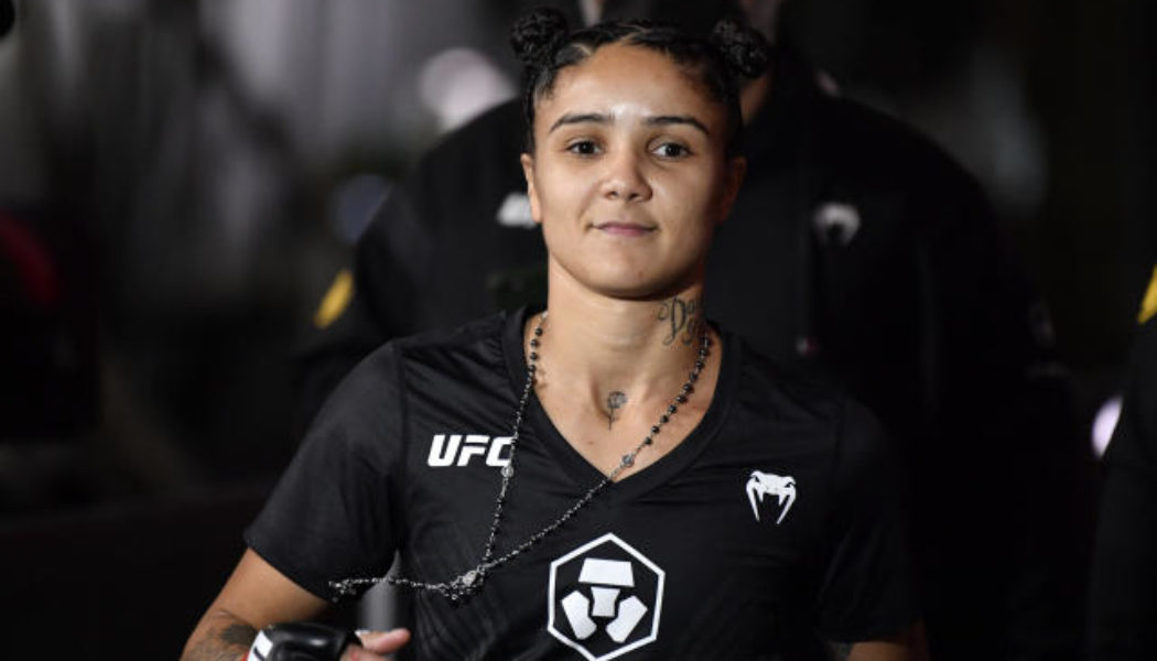 UFC strawweight Istela Nunes suffers gruesome elbow injury at Fight Night