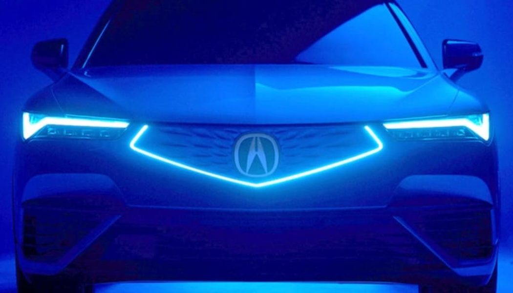 Acura Teases First All-Electric SUV, the ZDX and ZDX Type S