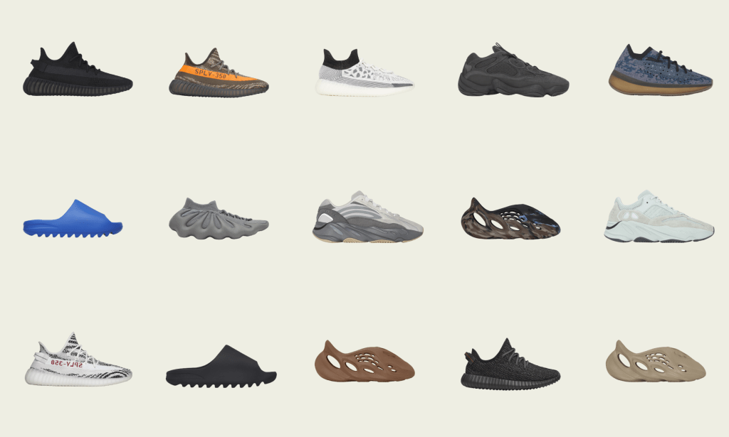 adidas YEEZY inventory announcement