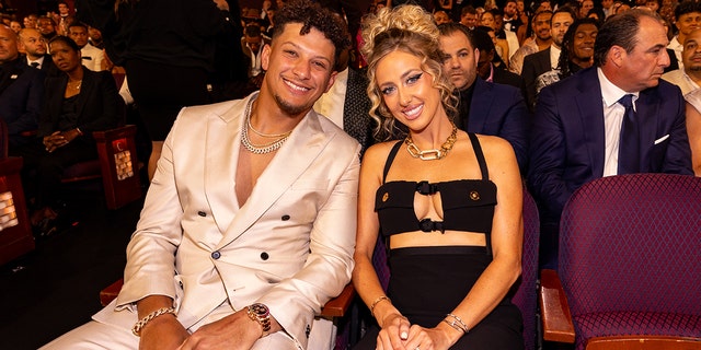 Patrick and Brittany Mahomes