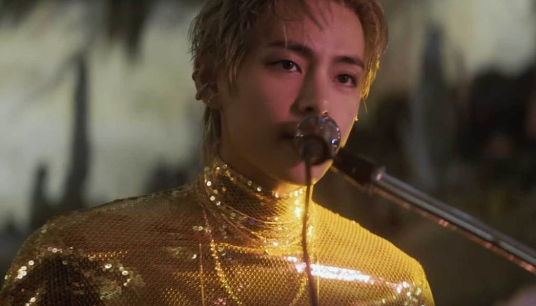 BTS’ V Gets Up Close & Personal With the Camera in ‘Love Me Again’ Video