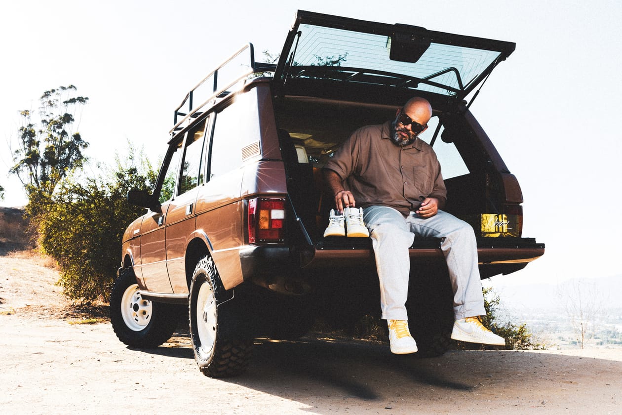 Chris Gibbs of Union and His 1992 Range Rover Jordan Collaboration Air Jordan 1