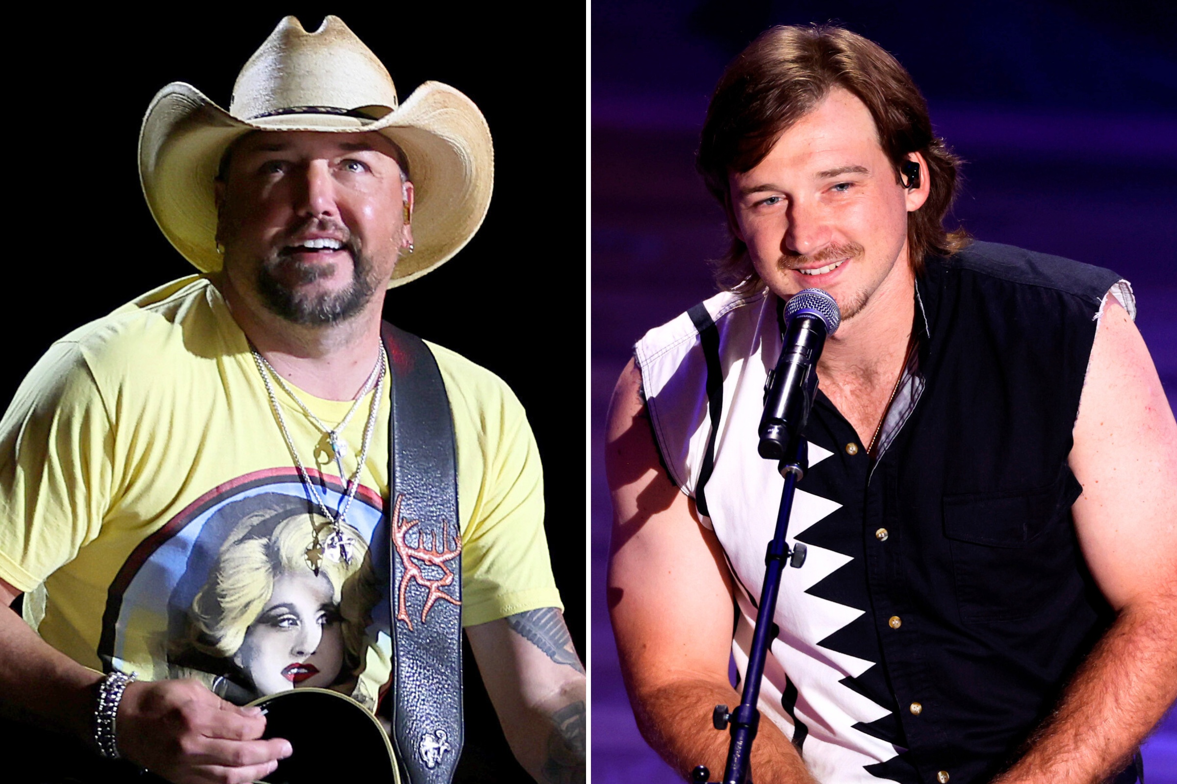 Jason Aldean and Morgan Wallen