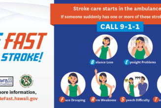 Department of Health launches “BE FAST for Stroke” campaign to identify the signs of stroke and the importance of calling 9-1-1 immediately