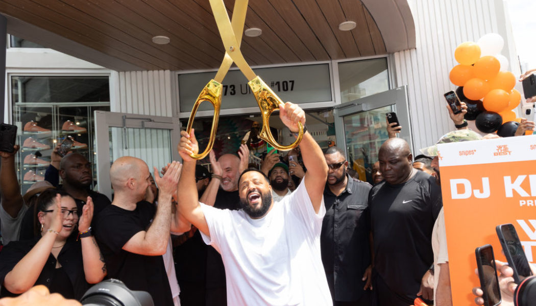 DJ Khaled & SNIPES Open We The Best x SNIPES Store In Miami