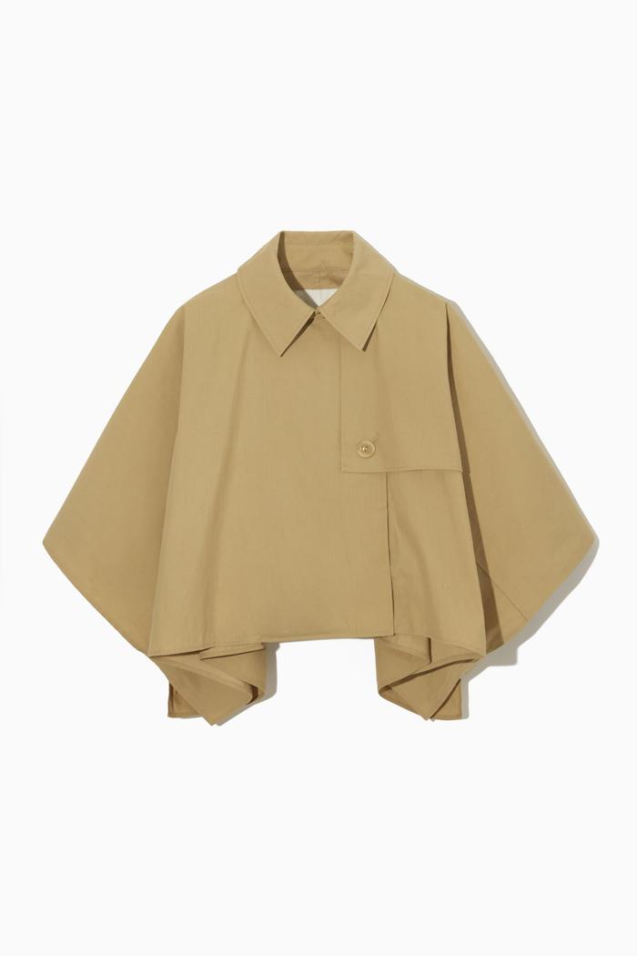 COS Cropped Trench Coat