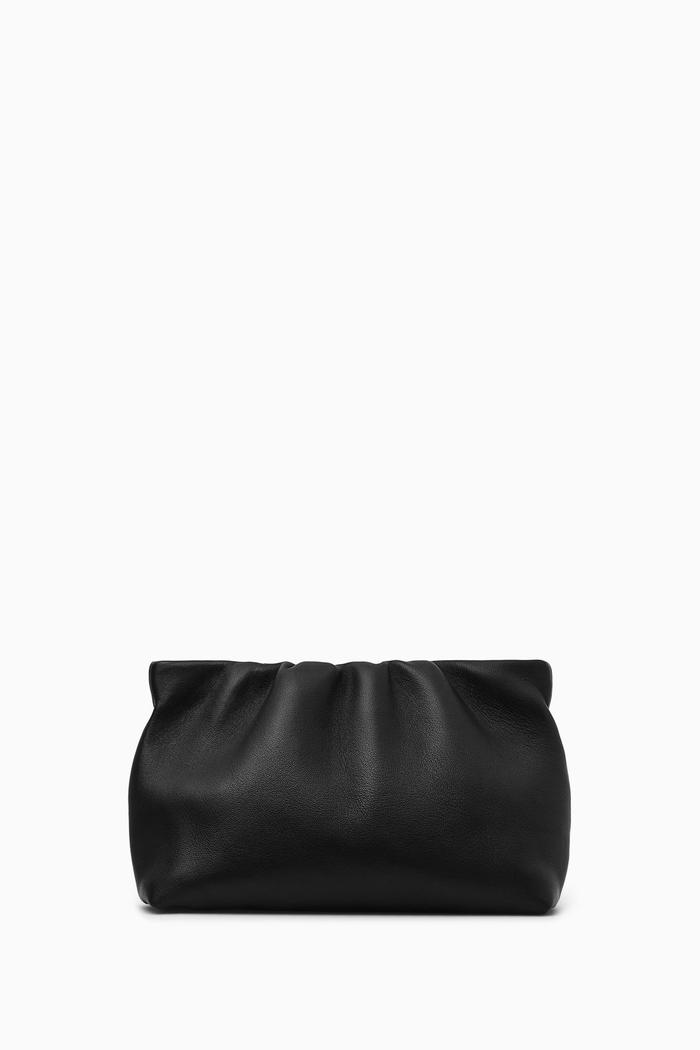 COS Leather Clutch Bag