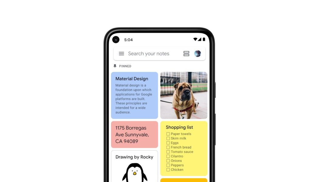 Google Keep for Android is getting some overdue upgrades