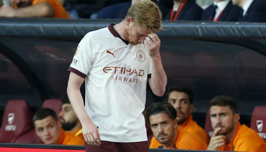 Kevin De Bruyne injury update: Pep Guardiola provides latest news