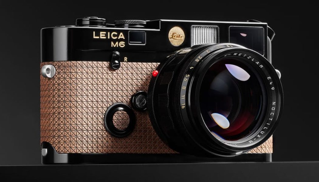 Leica’s Limited-Edition “Leitz Auction” M6 Camera Is Armored With Real Wood