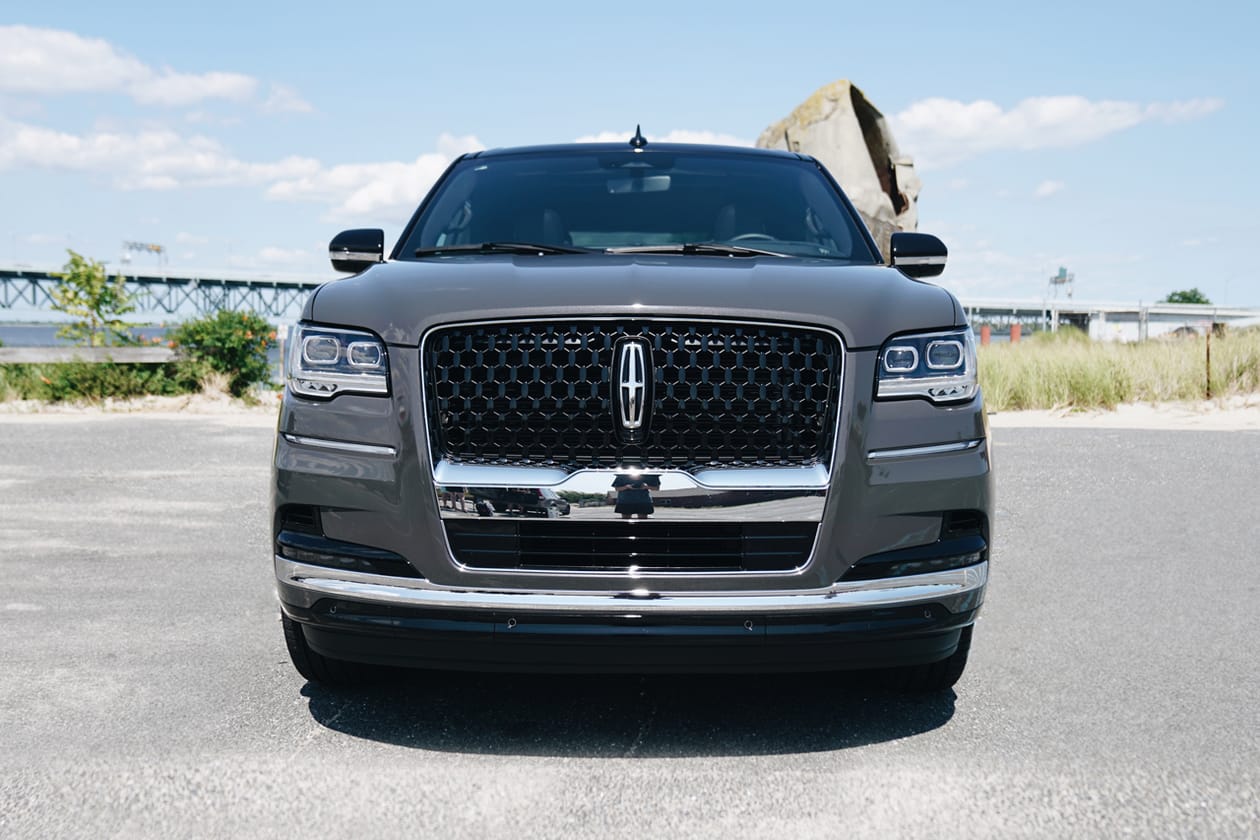 open road lincoln navigator black label 2023 2024 on road review stealth wealth luxury suv review