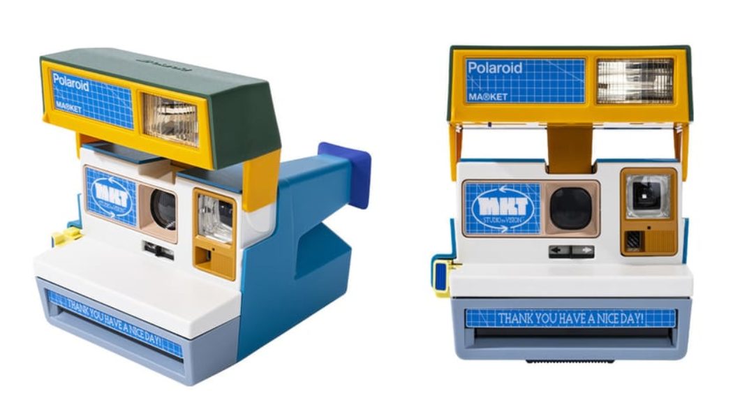 MARKET x Retrospekt Team Up for ’80s and ’90s-Inspired Polaroid 600 Camera